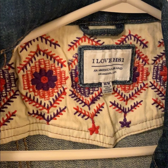 Denim/Jean cropped vest - Picture 3 of 3